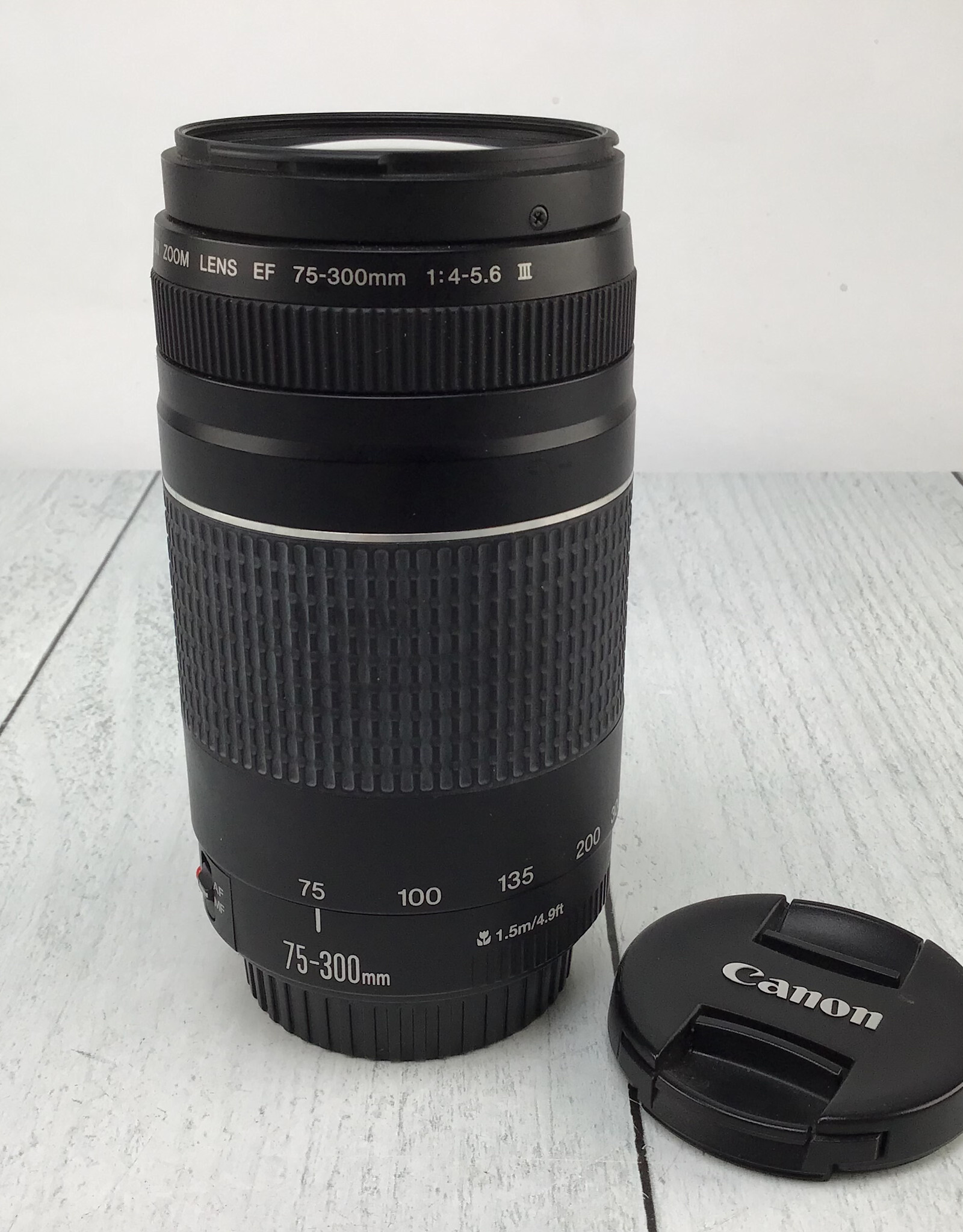 CANON Canon EF 75-300mm f4-5.6 III Lens Used Good