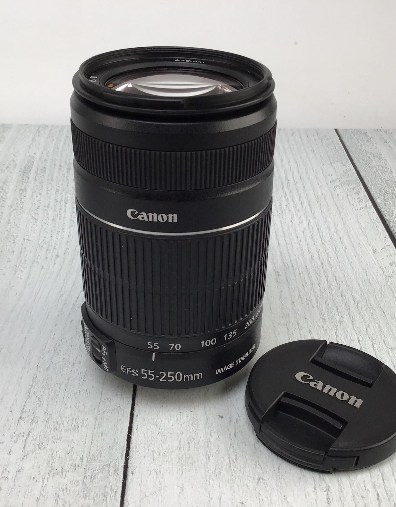CANON Canon EFS 55-250mm f4-5.6 IS II Lens in Box Used Good