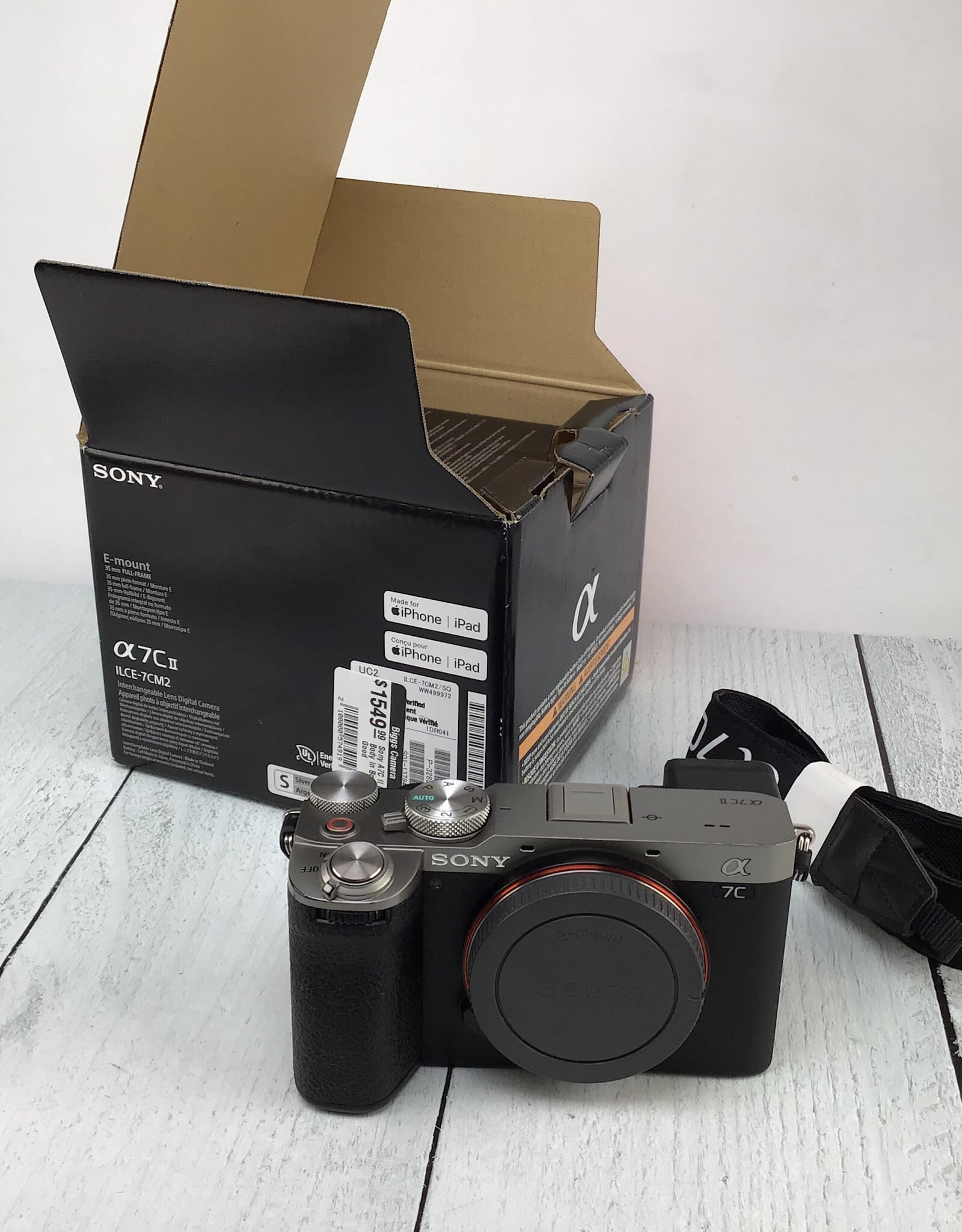 SONY Sony A7C II Camera Body in Box Used Good