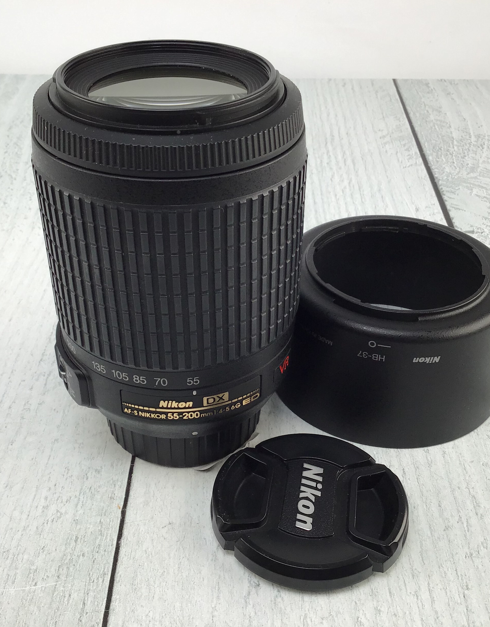 NIKON Nikon AF-S Nikkor 55-200mm f4-5.6 G DX VR Lens Used Good