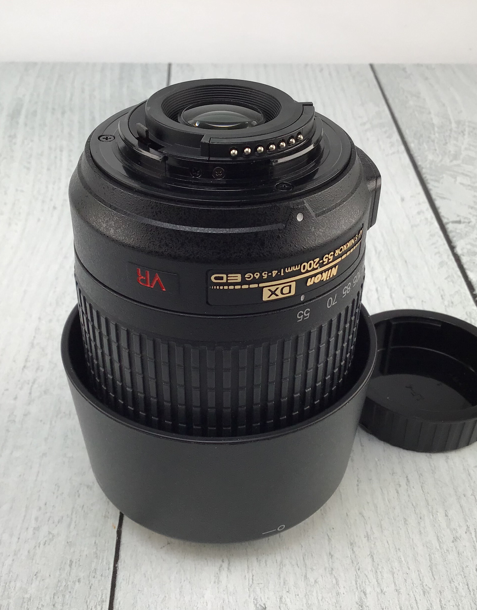 NIKON Nikon AF-S Nikkor 55-200mm f4-5.6 G DX VR Lens Used Good