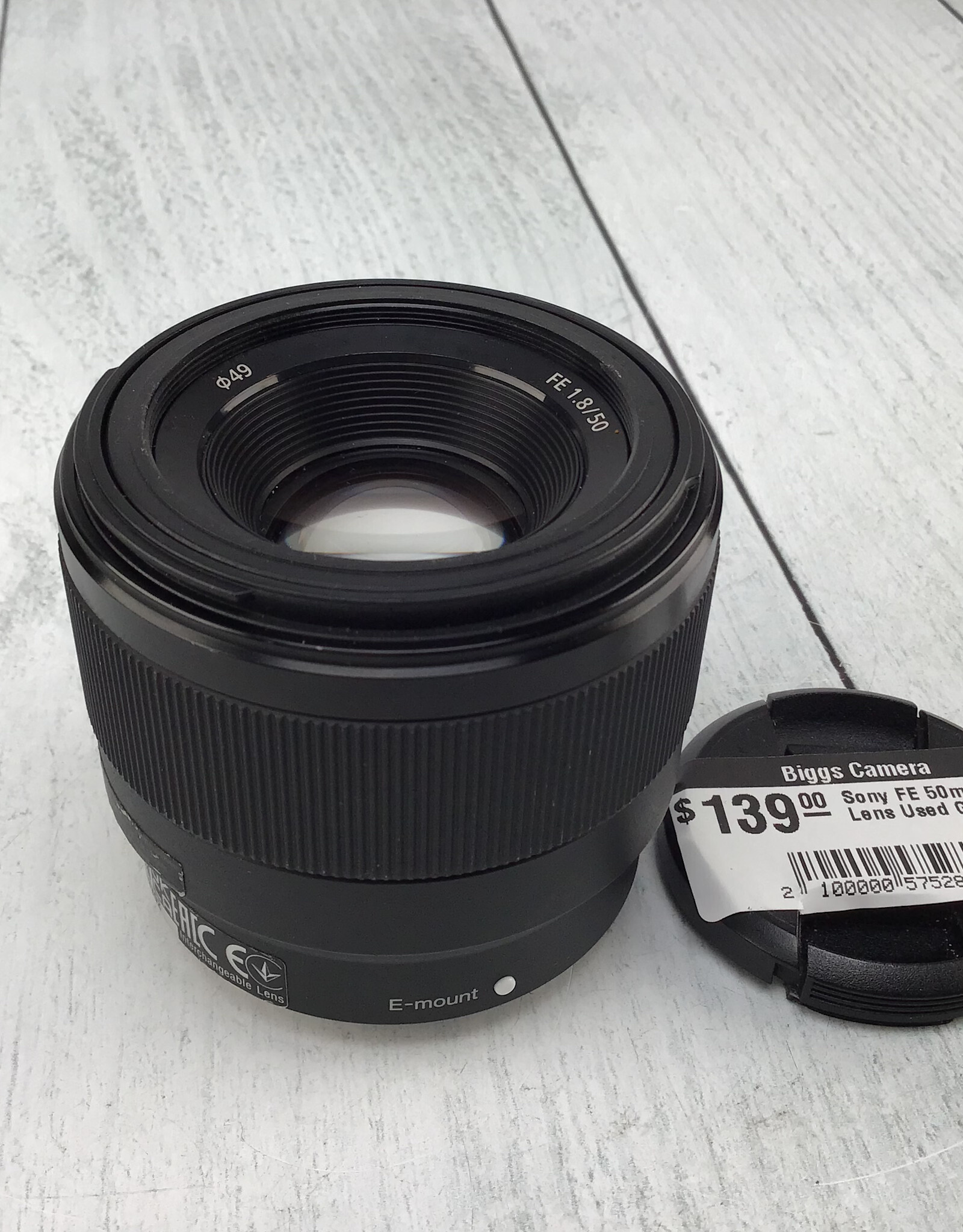 SONY Sony FE 50mm f1.8 Lens Used Good