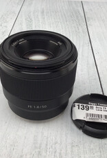 SONY Sony FE 50mm f1.8 Lens Used Good