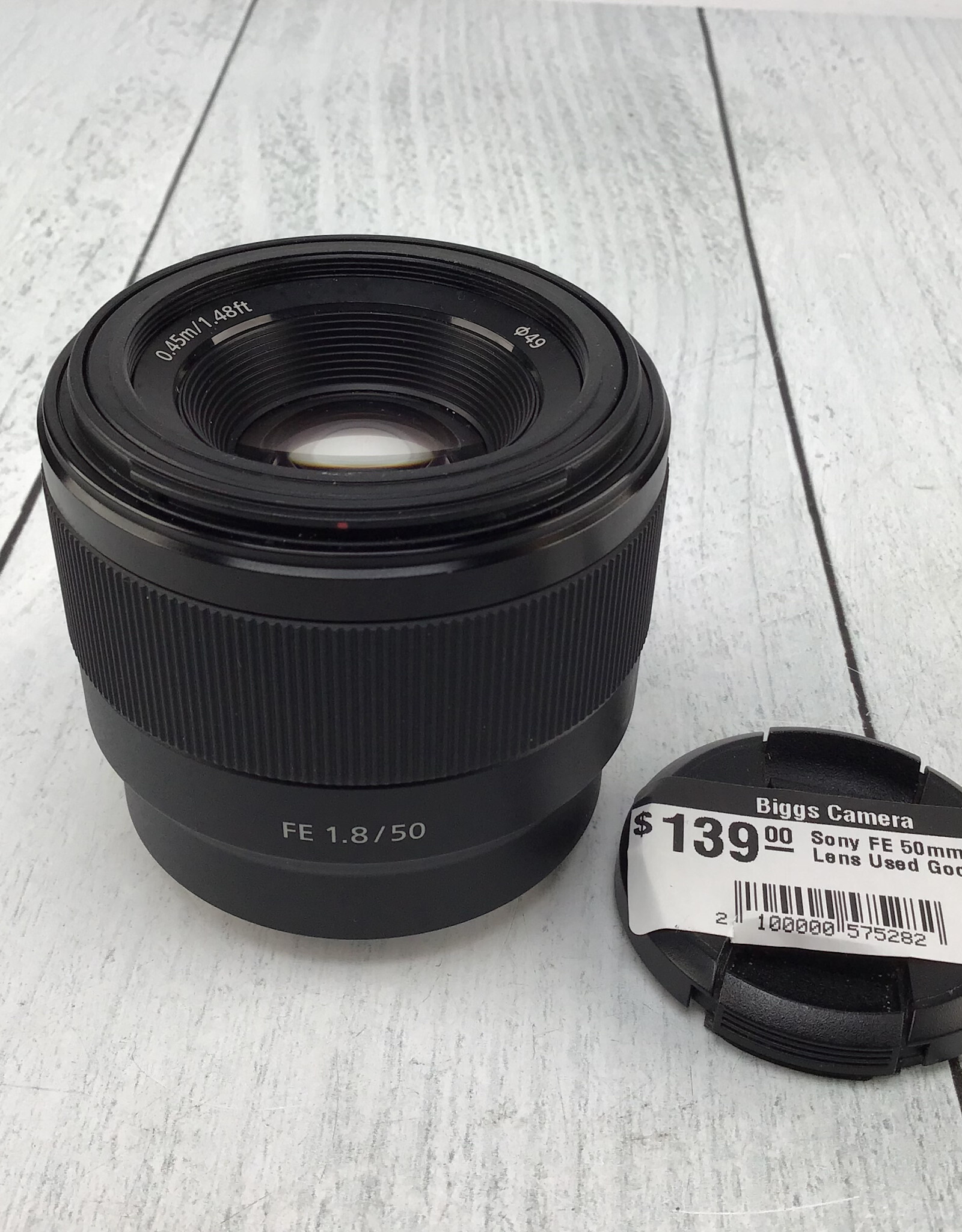 SONY Sony FE 50mm f1.8 Lens Used Good