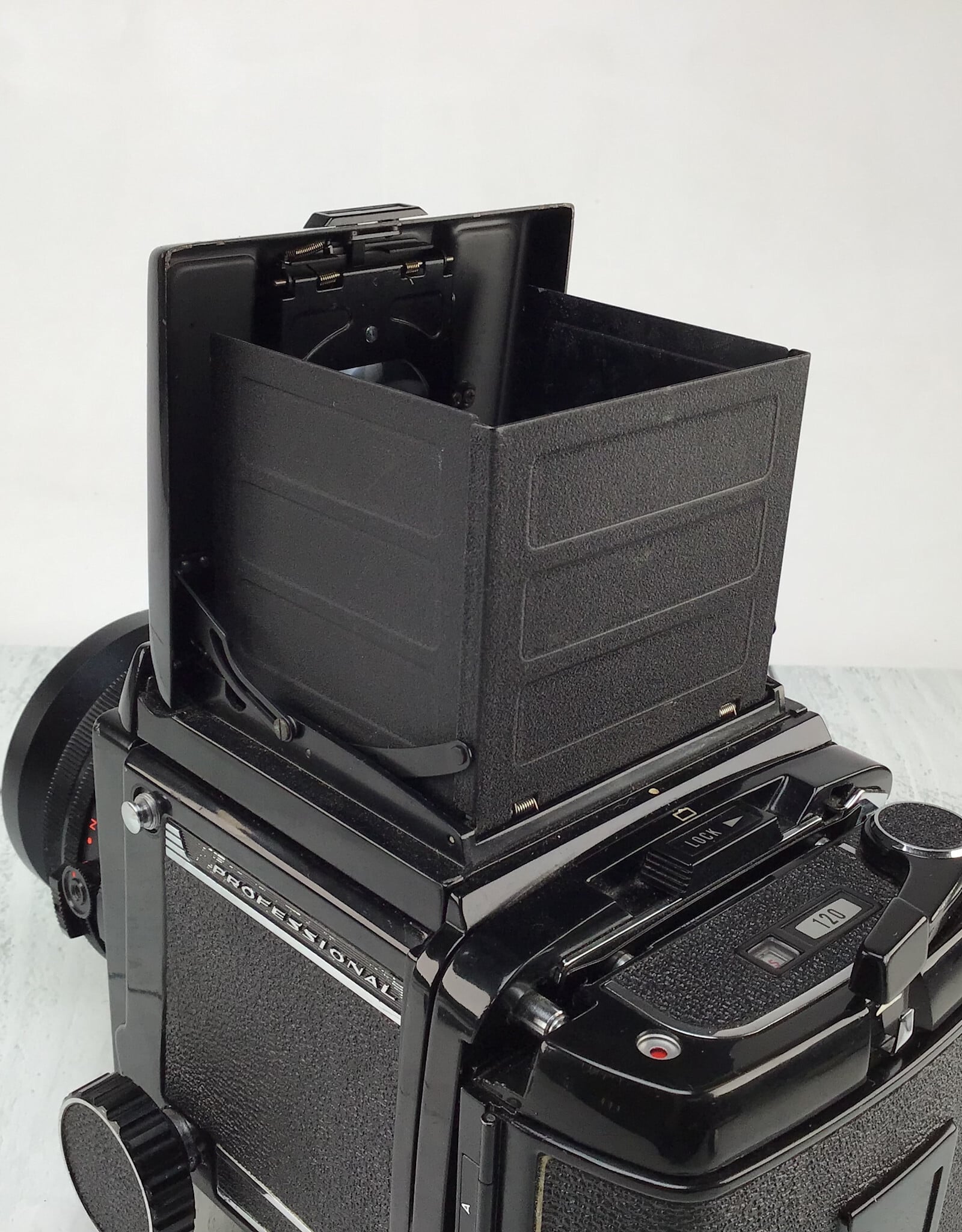 MAMIYA Mamiya RB67 Camera w/ 127mm, 120 Back, Waist Level Finder Used Good