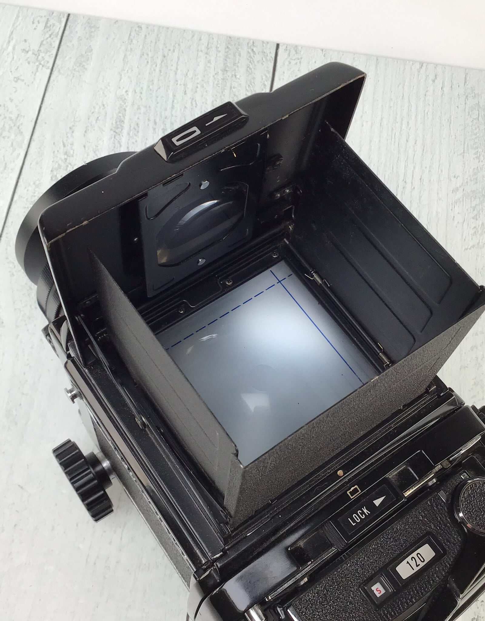 MAMIYA Mamiya RB67 Camera w/ 127mm, 120 Back, Waist Level Finder Used Good