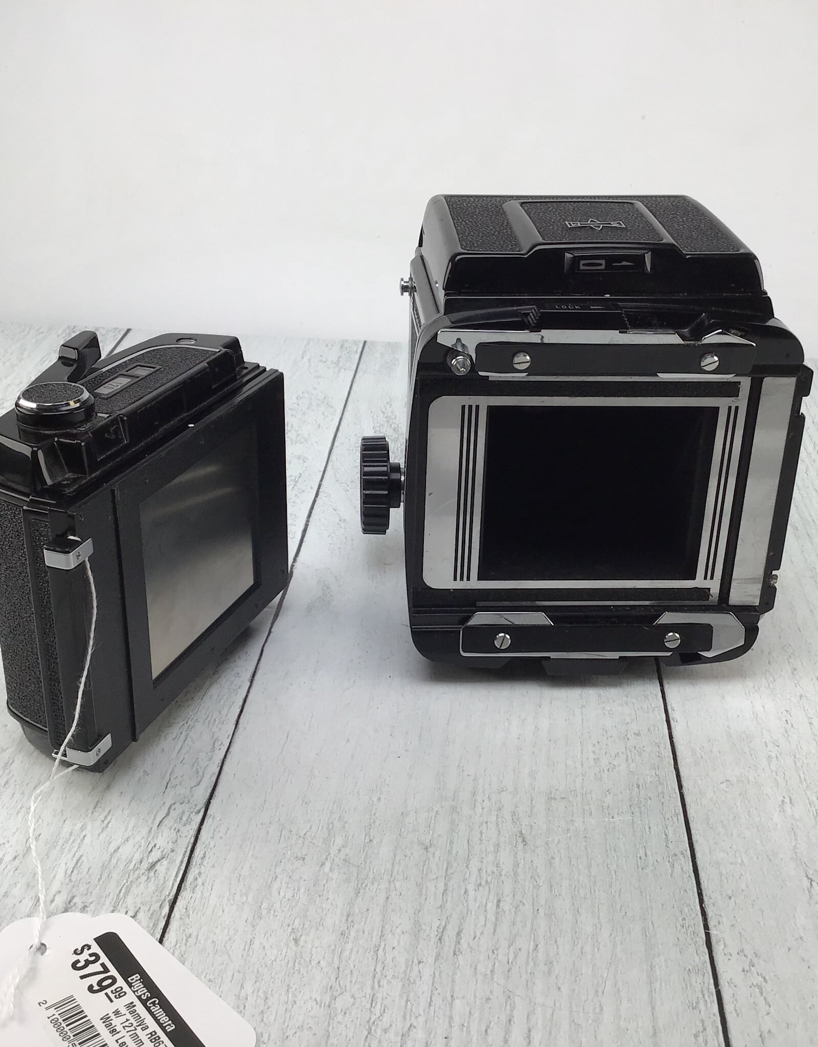 MAMIYA Mamiya RB67 Camera w/ 127mm, 120 Back, Waist Level Finder Used Good
