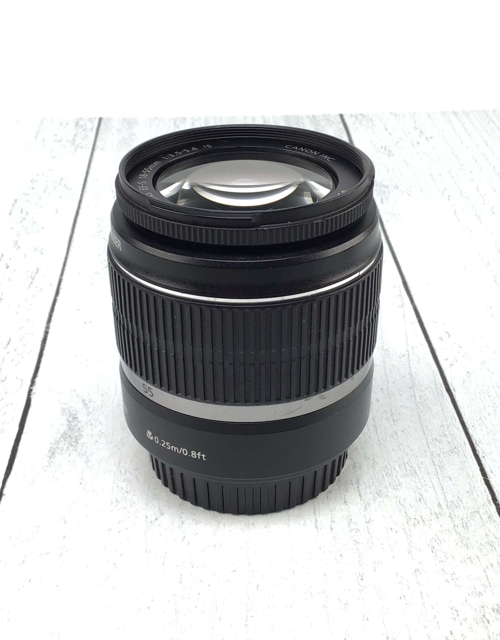 CANON Canon EF-S 18-55mm f3.5-5.6 IS Lens Used Good