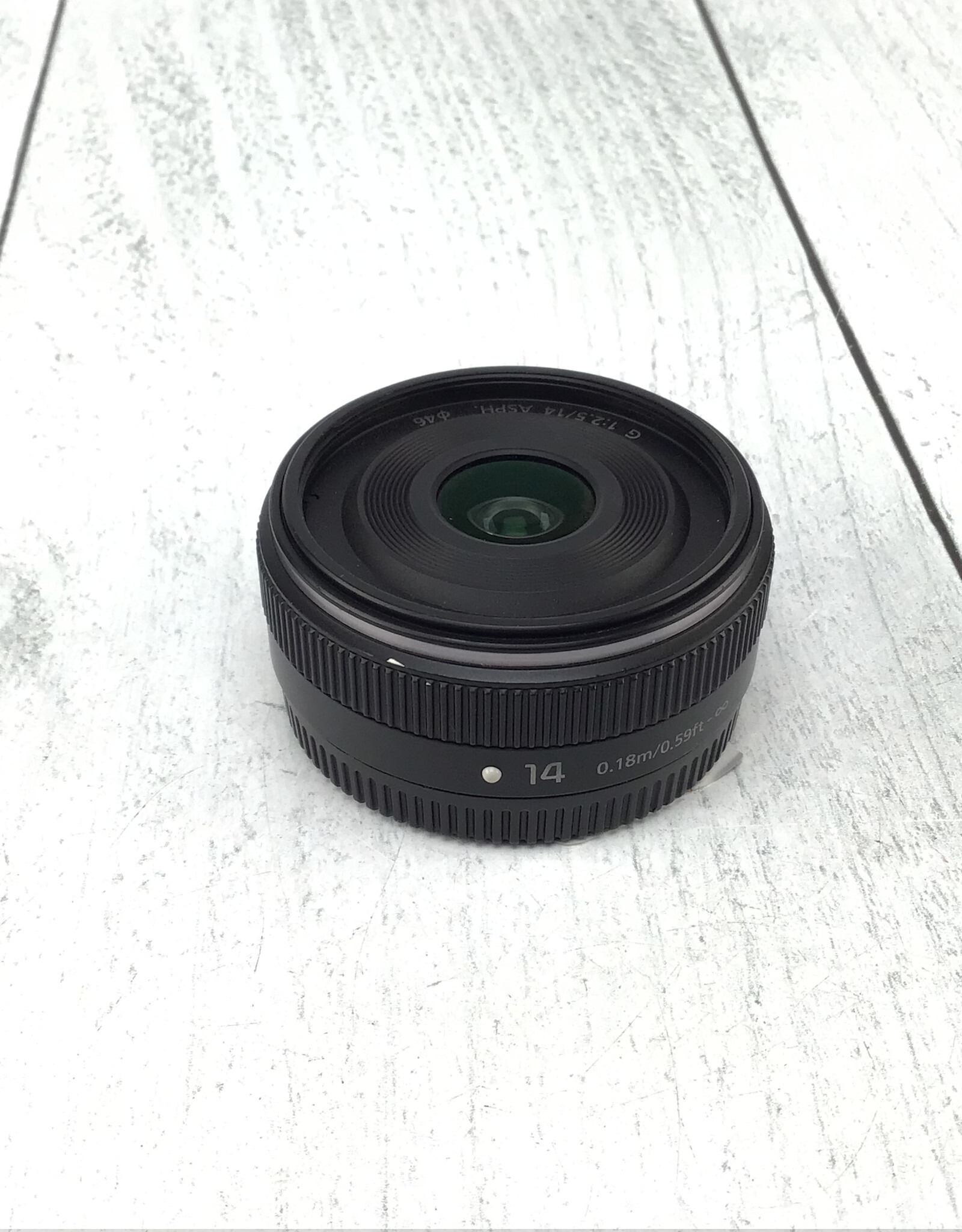PANASONIC Panasonic Lumix 14mm f2.5 G ASPH Lens Used Good