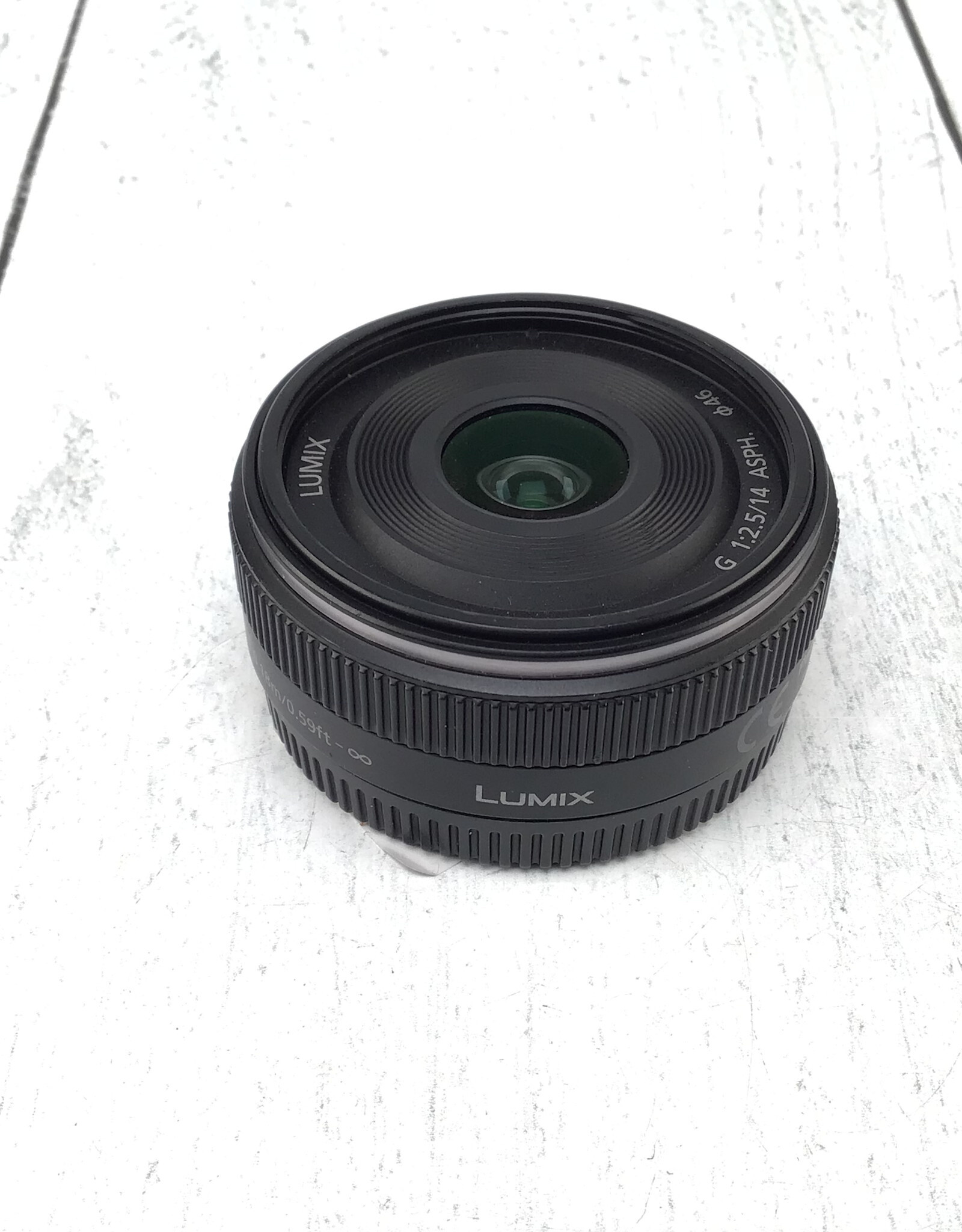PANASONIC Panasonic Lumix 14mm f2.5 G ASPH Lens Used Good