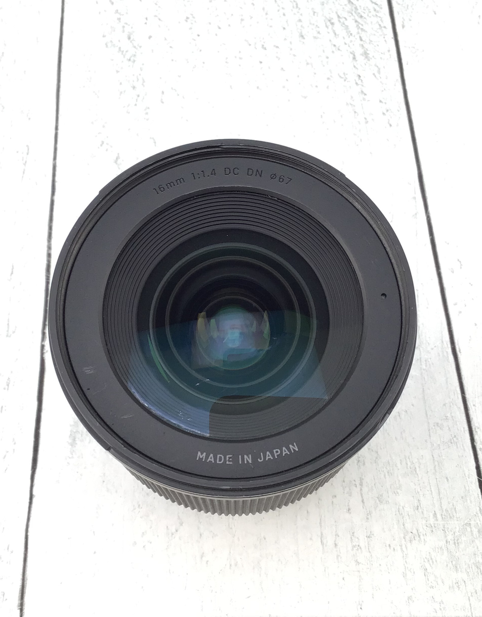 FUJI Sigma 16mm f1.4 DC DN Lens for Fuji X Used Fair