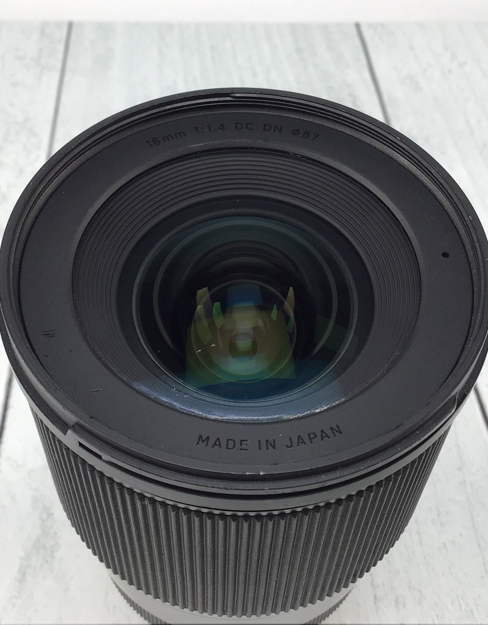 FUJI Sigma 16mm f1.4 DC DN Lens for Fuji X Used Fair