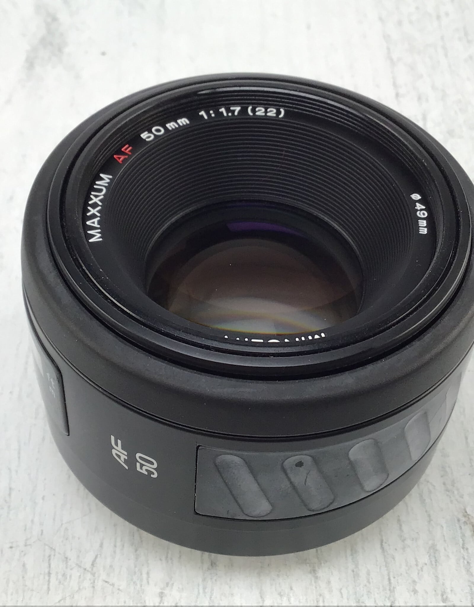 Minolta Minolta Maxum AF 50mm f1.7 Lens Used Fair