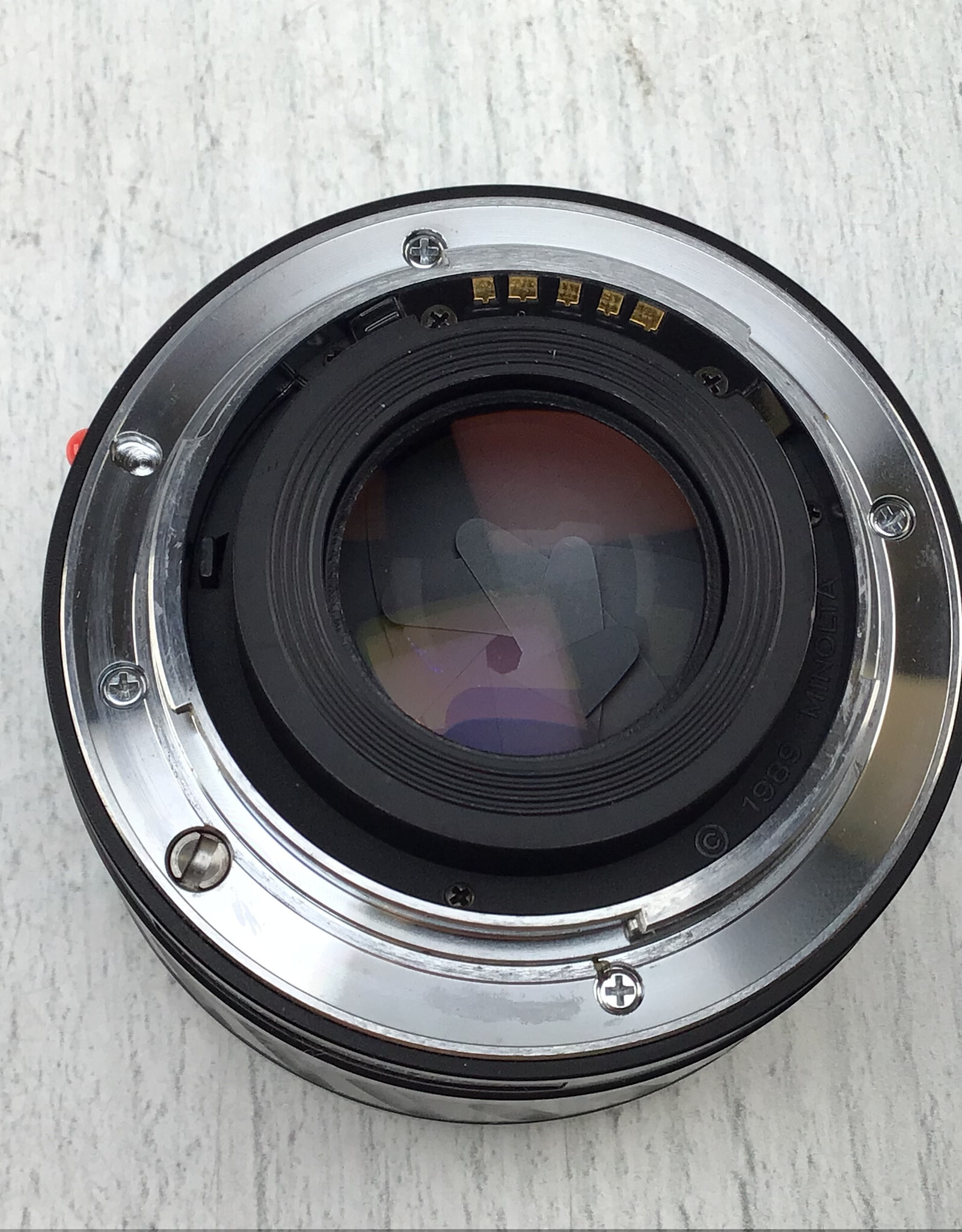 Minolta Minolta Maxum AF 50mm f1.7 Lens Used Fair