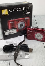 NIKON Nikon Coolpix L26 Camera in Box Used Good