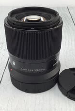 SIGMA Sigma 30mm f1.4 DC DN Lens for Canon RF Used Good