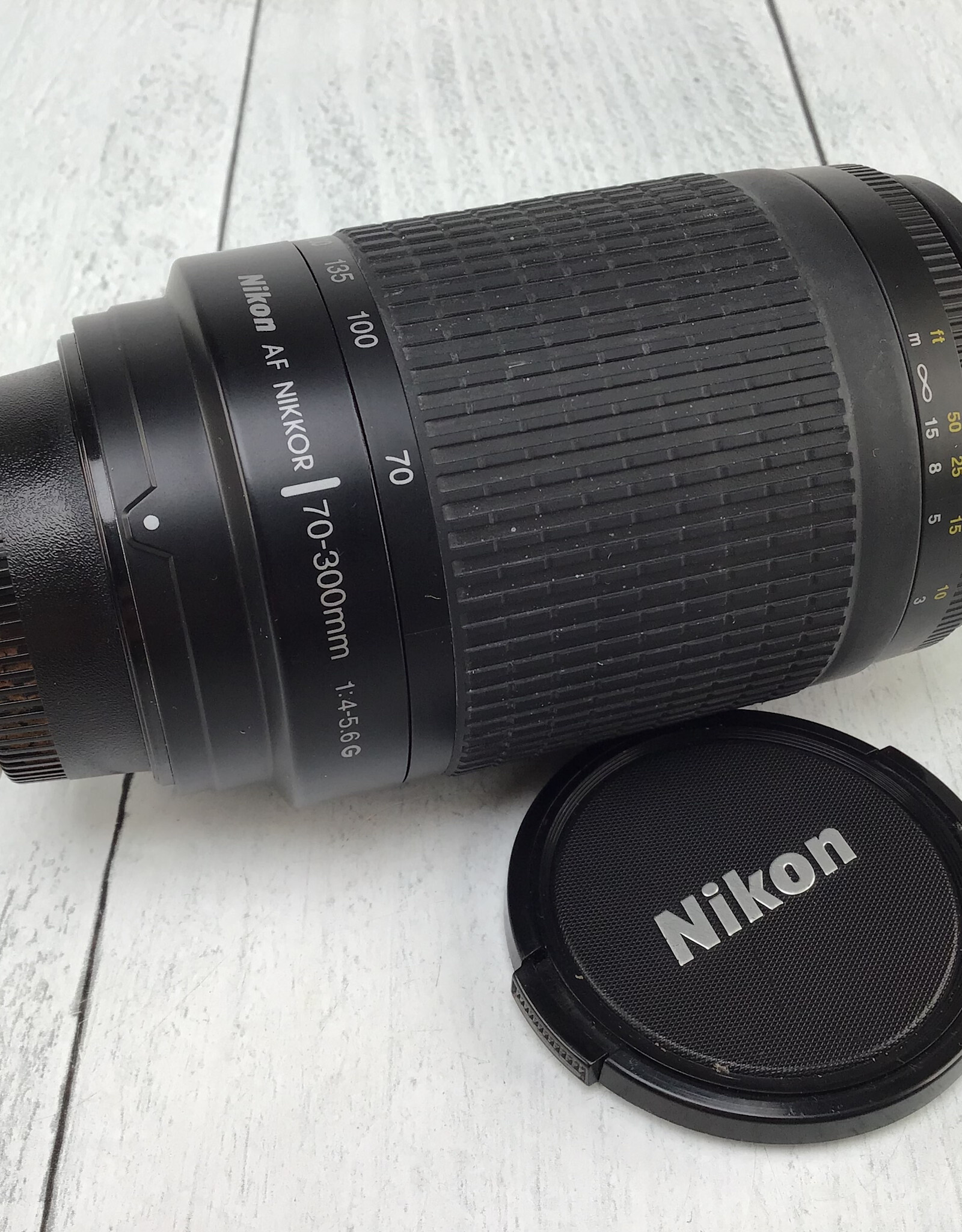 NIKON Nikon AF Nikkor 70-300mm f4-5.6 G Lens Used Good