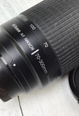 NIKON Nikon AF Nikkor 70-300mm f4-5.6 G Lens Used Good