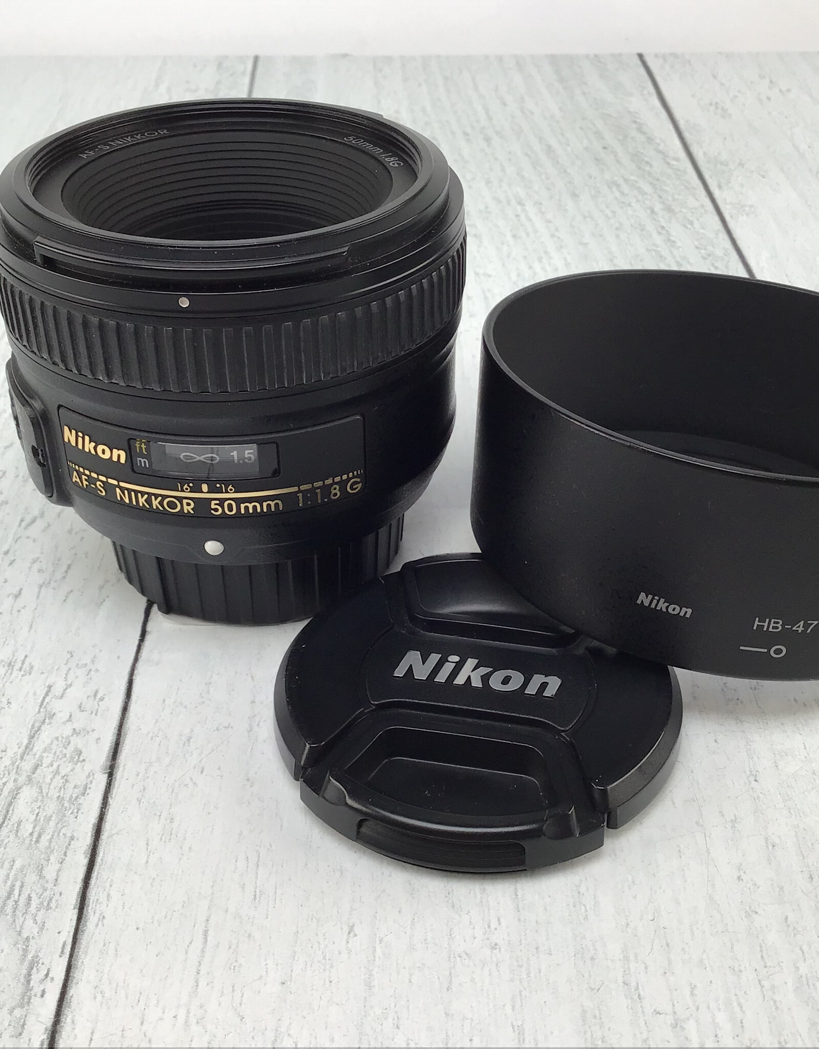 NIKON Nikon AF-S Nikkor 50mm f1.8 G Lens Used Good