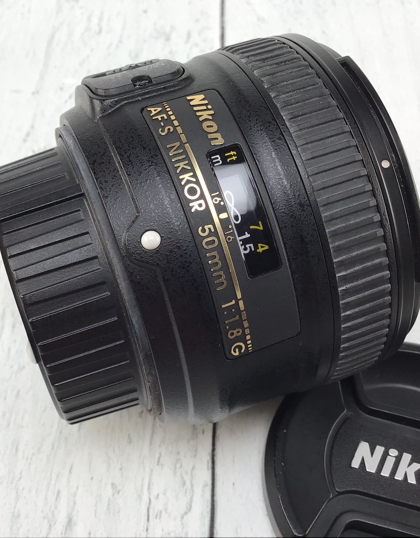 NIKON Nikon AF-S Nikkor 50mm f1.8 G Lens Used Good