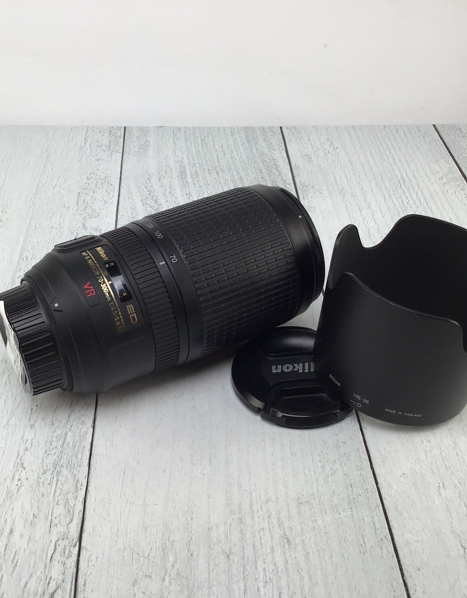 NIKON Nikon AF-S Nikkor 70-300mm f4.5-5.6 G VR Lens Used Good