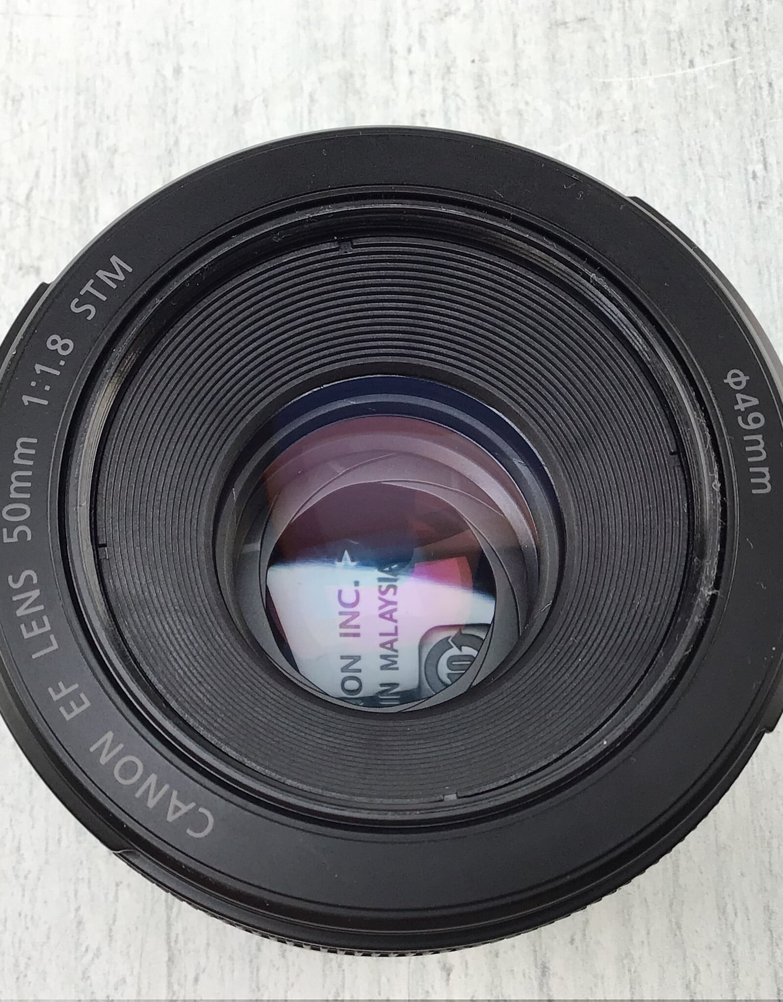 CANON Canon EF 50mm f1.8 STM Lens Used Good