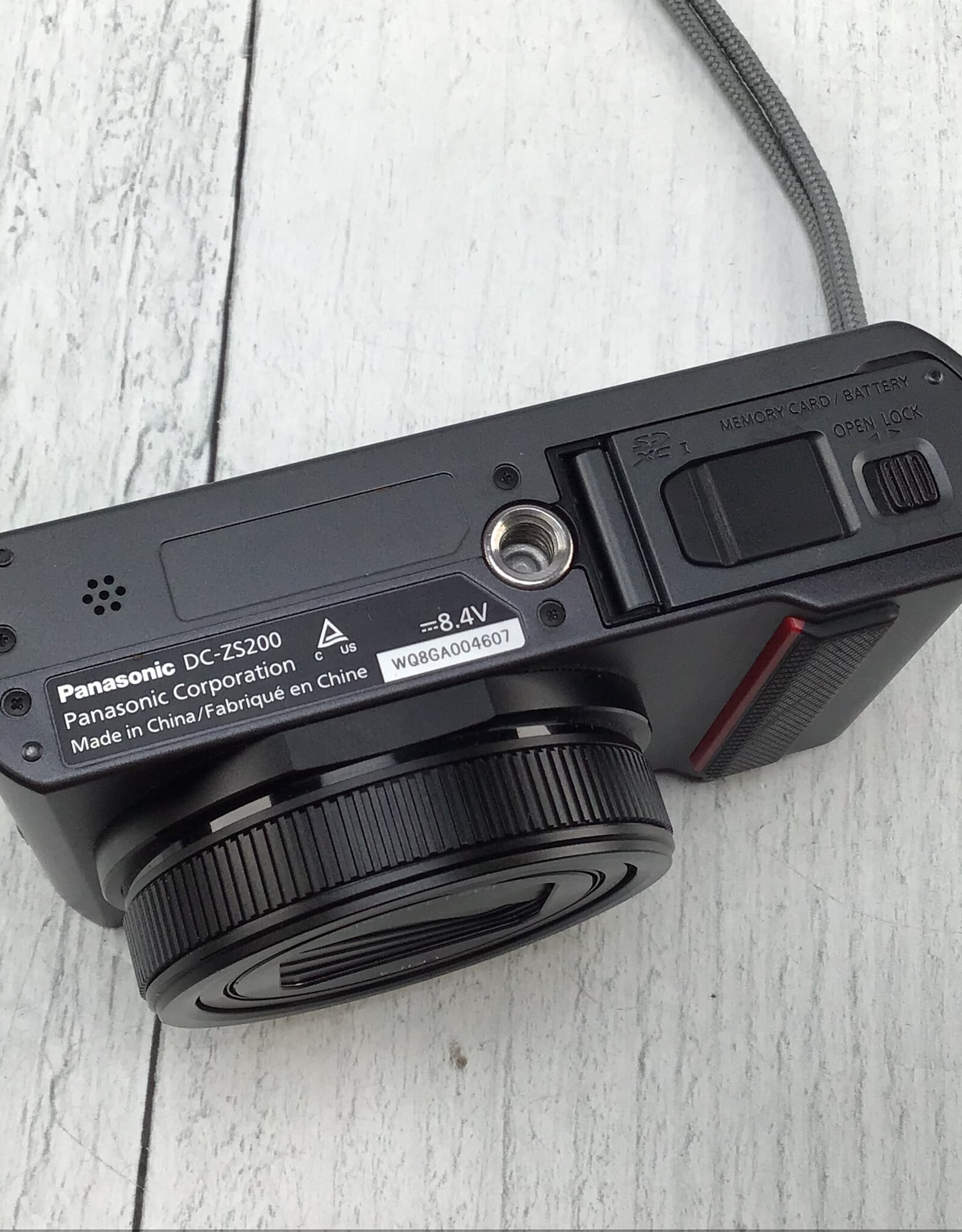 PANASONIC Panasonic Lumix DC-ZS200 Camera Used Good