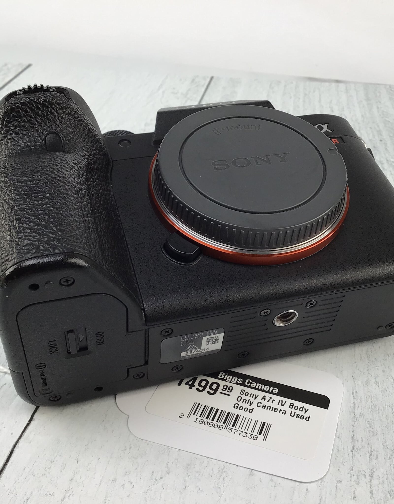 SONY Sony A7R IV Camera Body Used Good