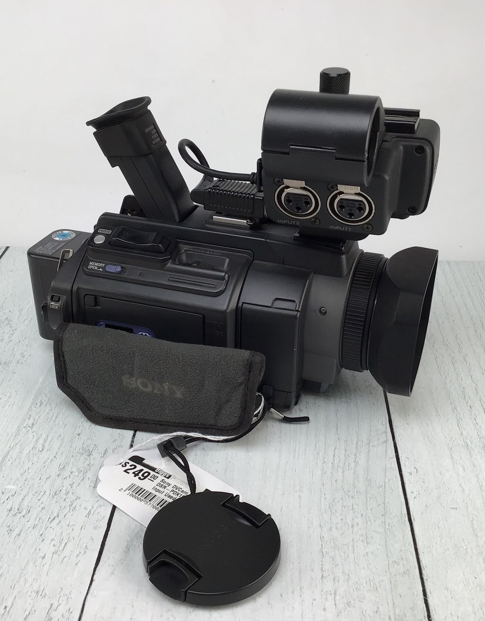 SONY Sony DVCam DSR-PDX10 w/ XLR Input Used Good