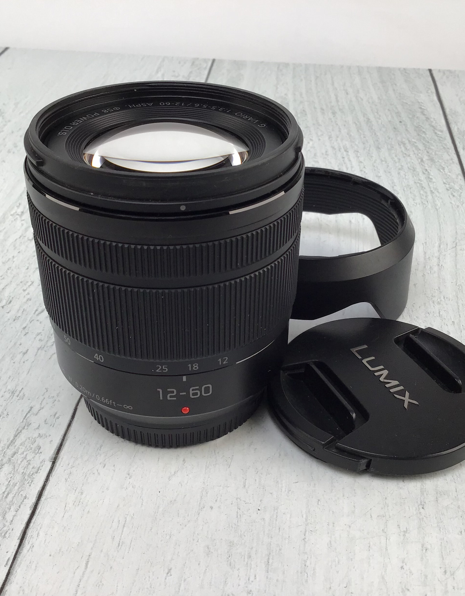 PANASONIC Panasonic Lumix 12-60mm f3.5-5.6 ASPH Lens Used Good