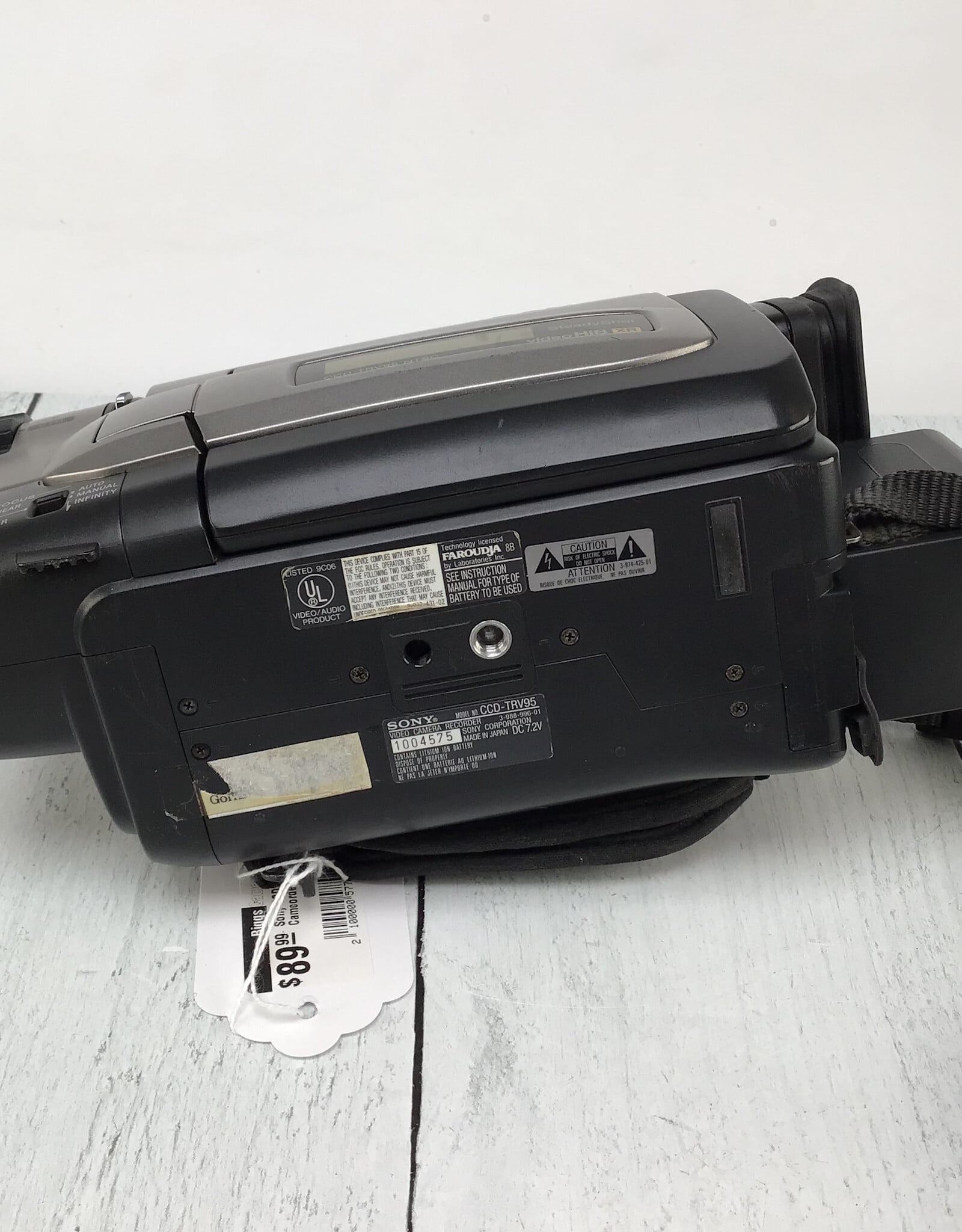 SONY Sony CCD-TRV95 Camcorder Used Fair