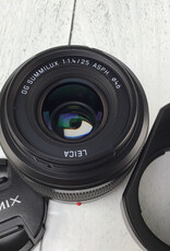 PANASONIC Panasonic Lumix Lumix DG Summilux 25mm f1.4 ASPH  Lens Used Good