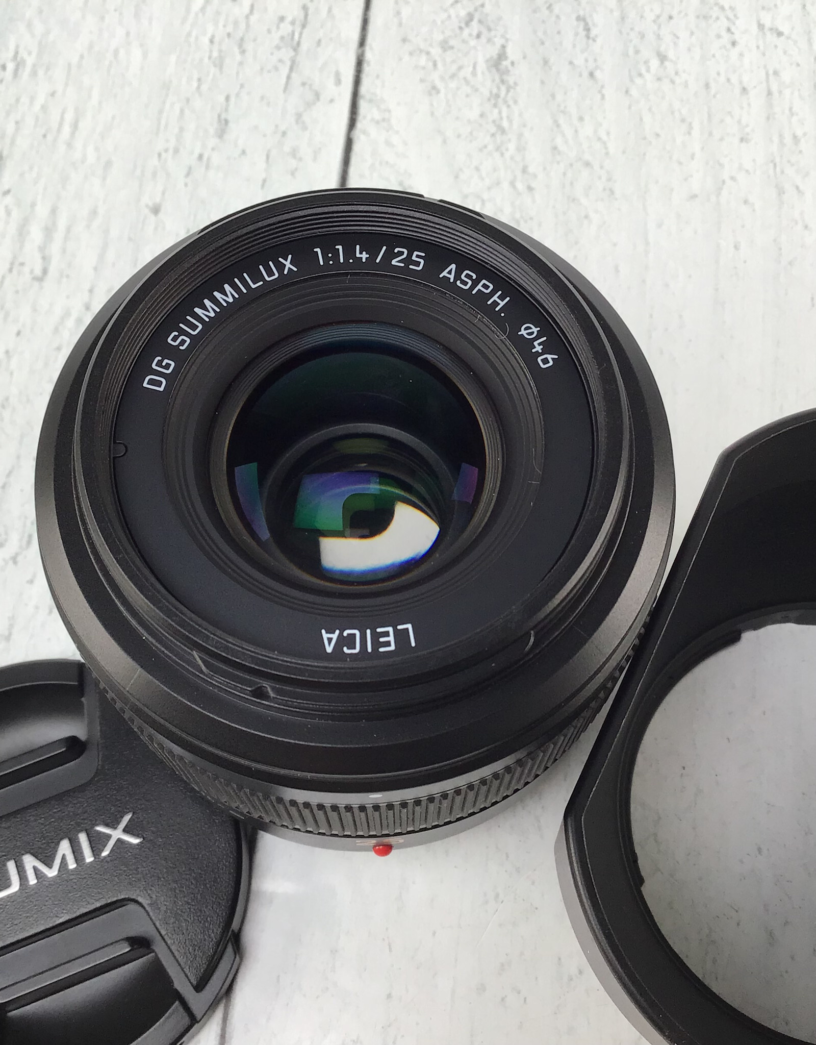 PANASONIC Panasonic Lumix Lumix DG Summilux 25mm f1.4 ASPH  Lens Used Good