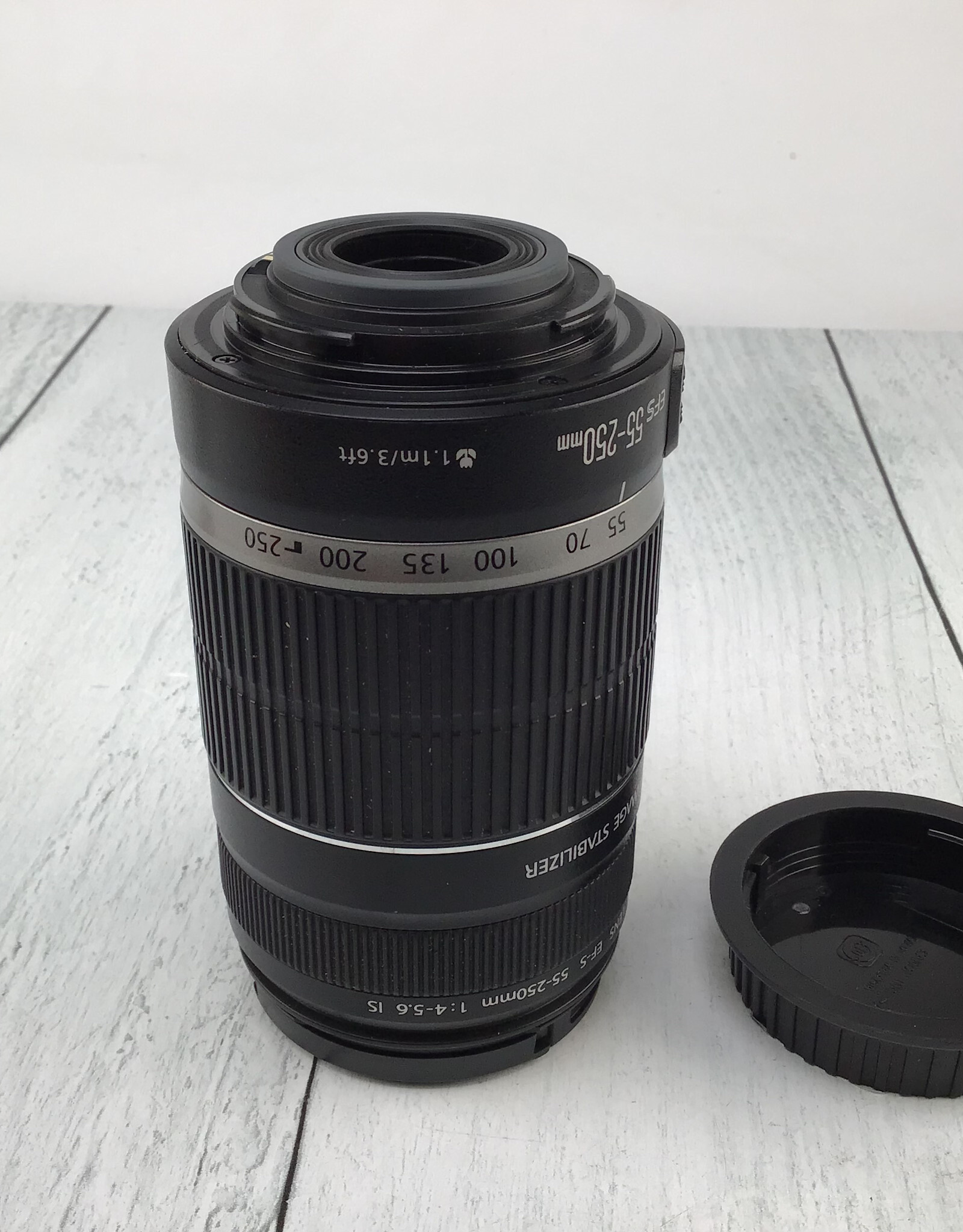 CANON Canon EF-S 55-250mm f4-5.6 IS Lens Used Good