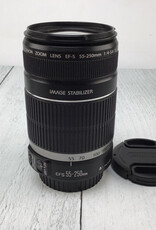 CANON Canon EF-S 55-250mm f4-5.6 IS Lens Used Good