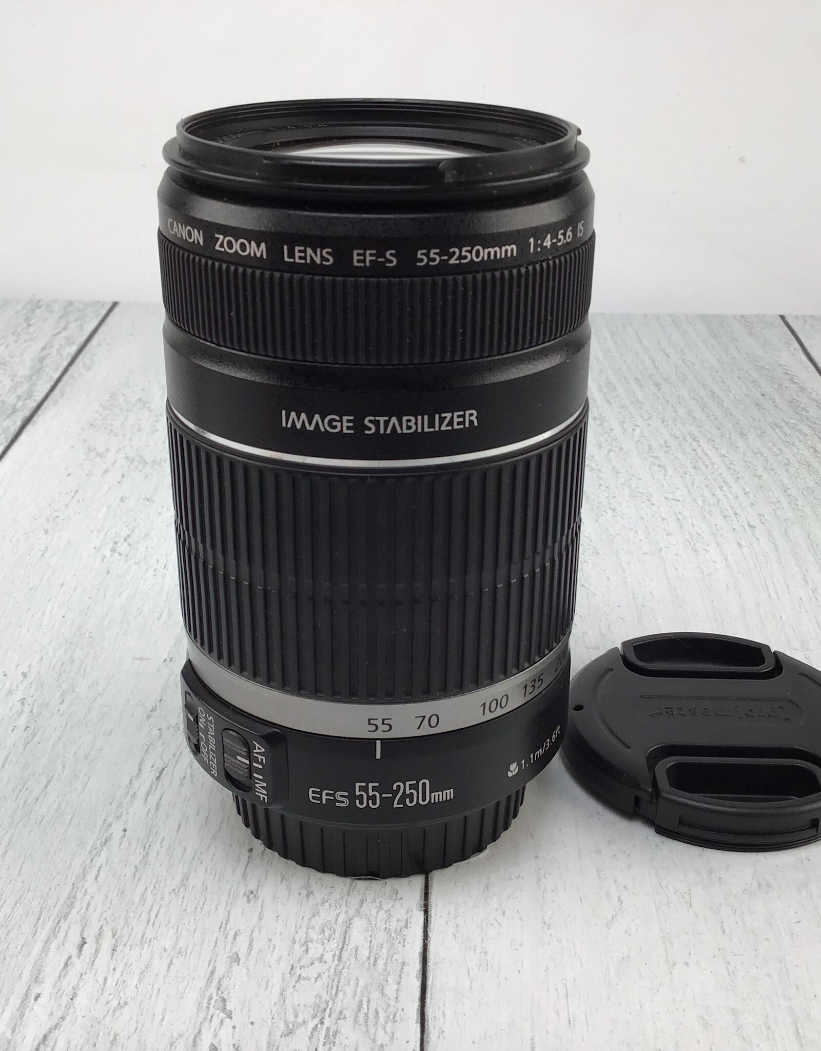 CANON Canon EF-S 55-250mm f4-5.6 IS Lens Used Good