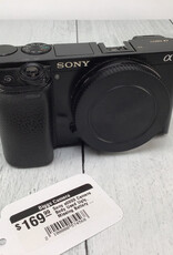 SONY Sony a6000 Camera Body Missing Battery Door Used UG