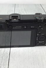 SONY Sony a6000 Camera Body Missing Battery Door Used UG