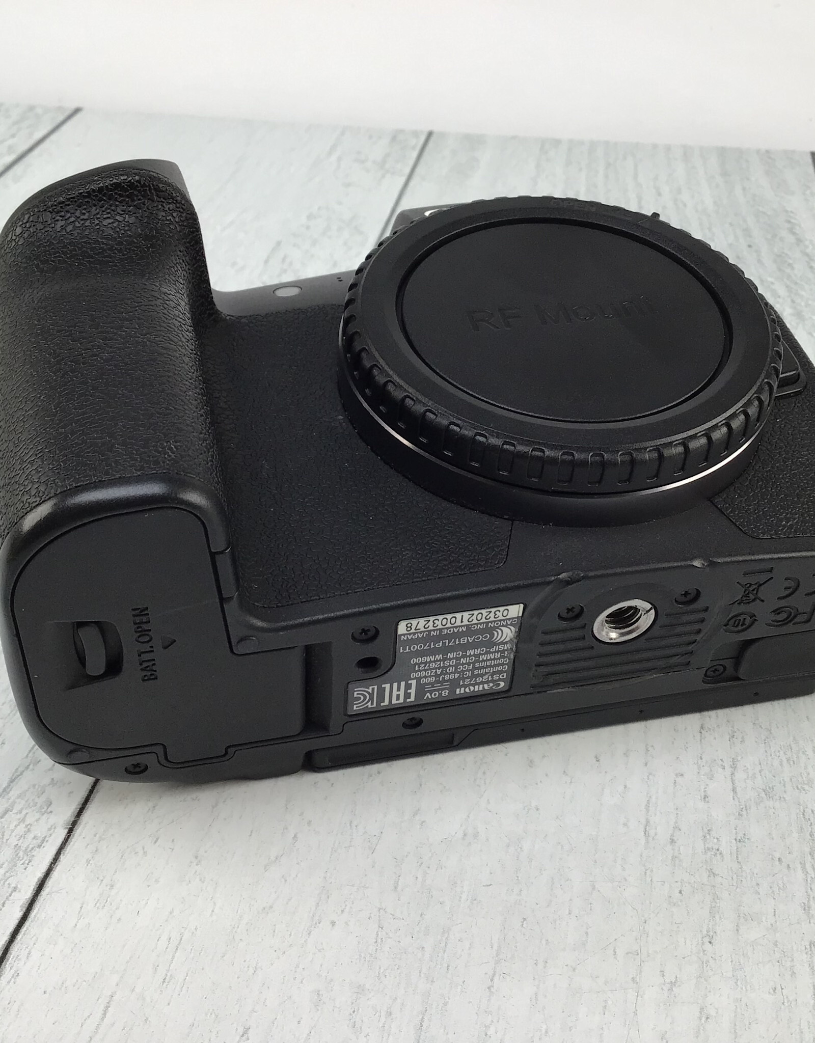 CANON Canon EOS R Camera Body Used Fair