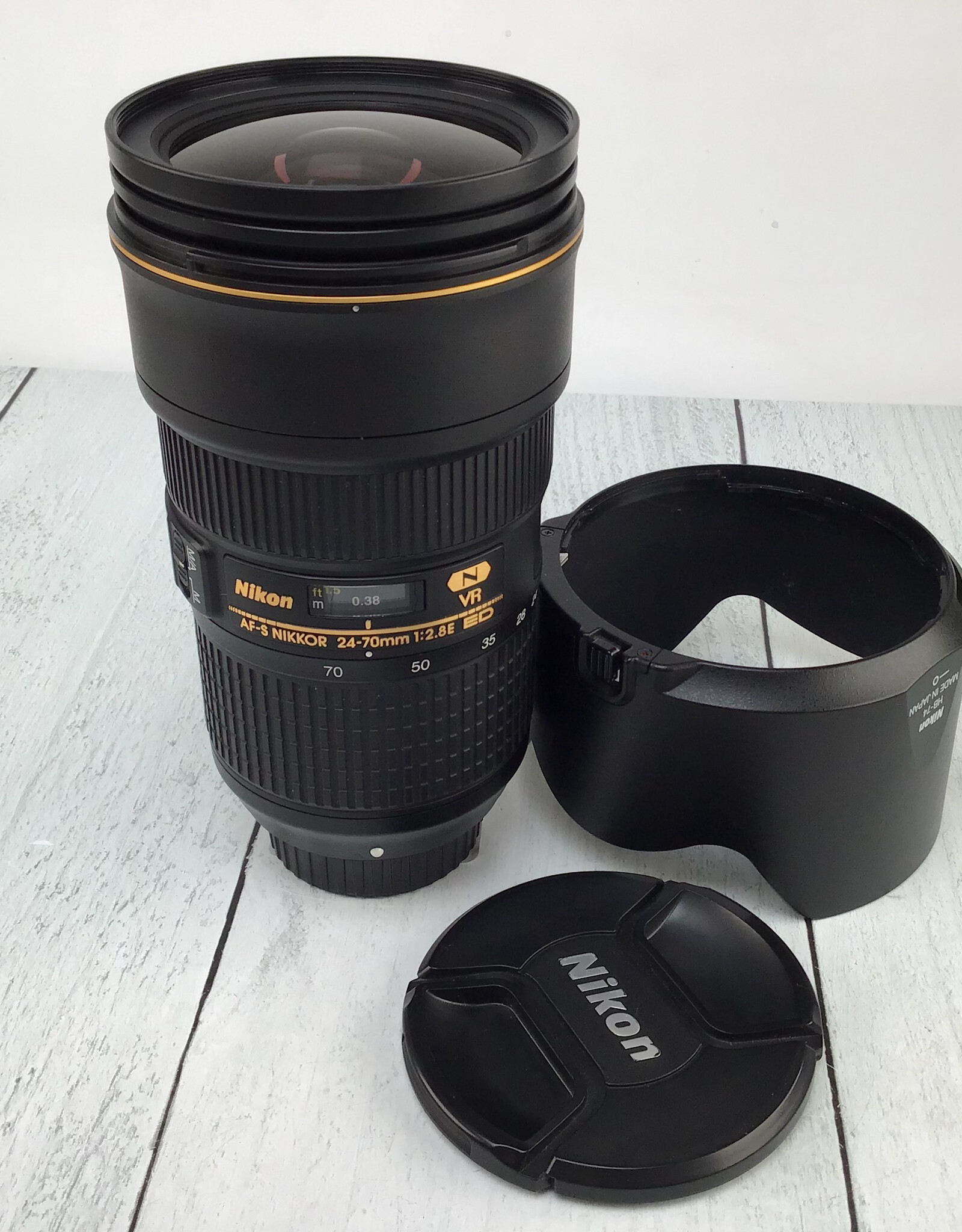 NIKON Nikon AF-S Nikkor 24-70mm f2.8E VR Lens Used Good