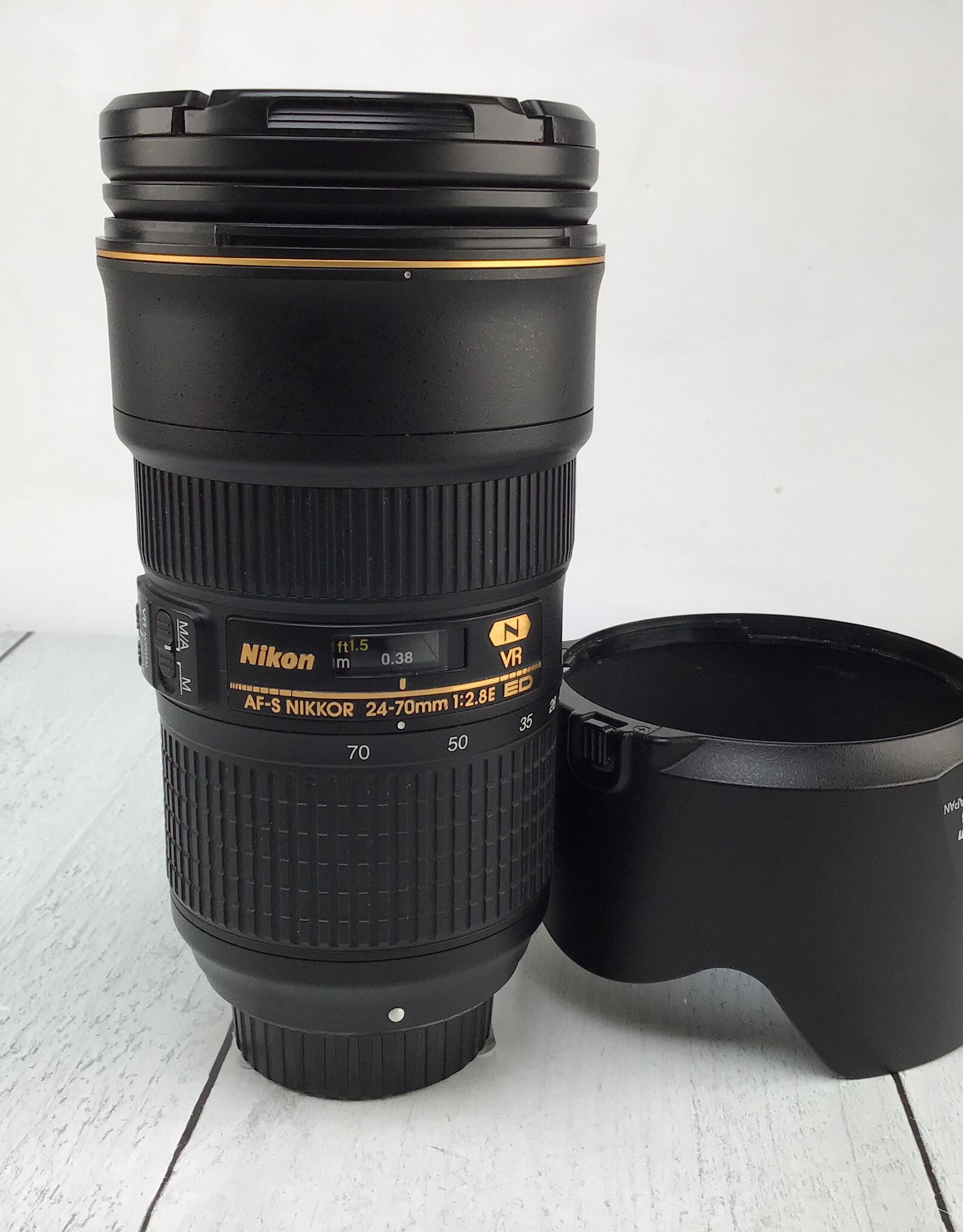 NIKON Nikon AF-S Nikkor 24-70mm f2.8E VR Lens Used Good