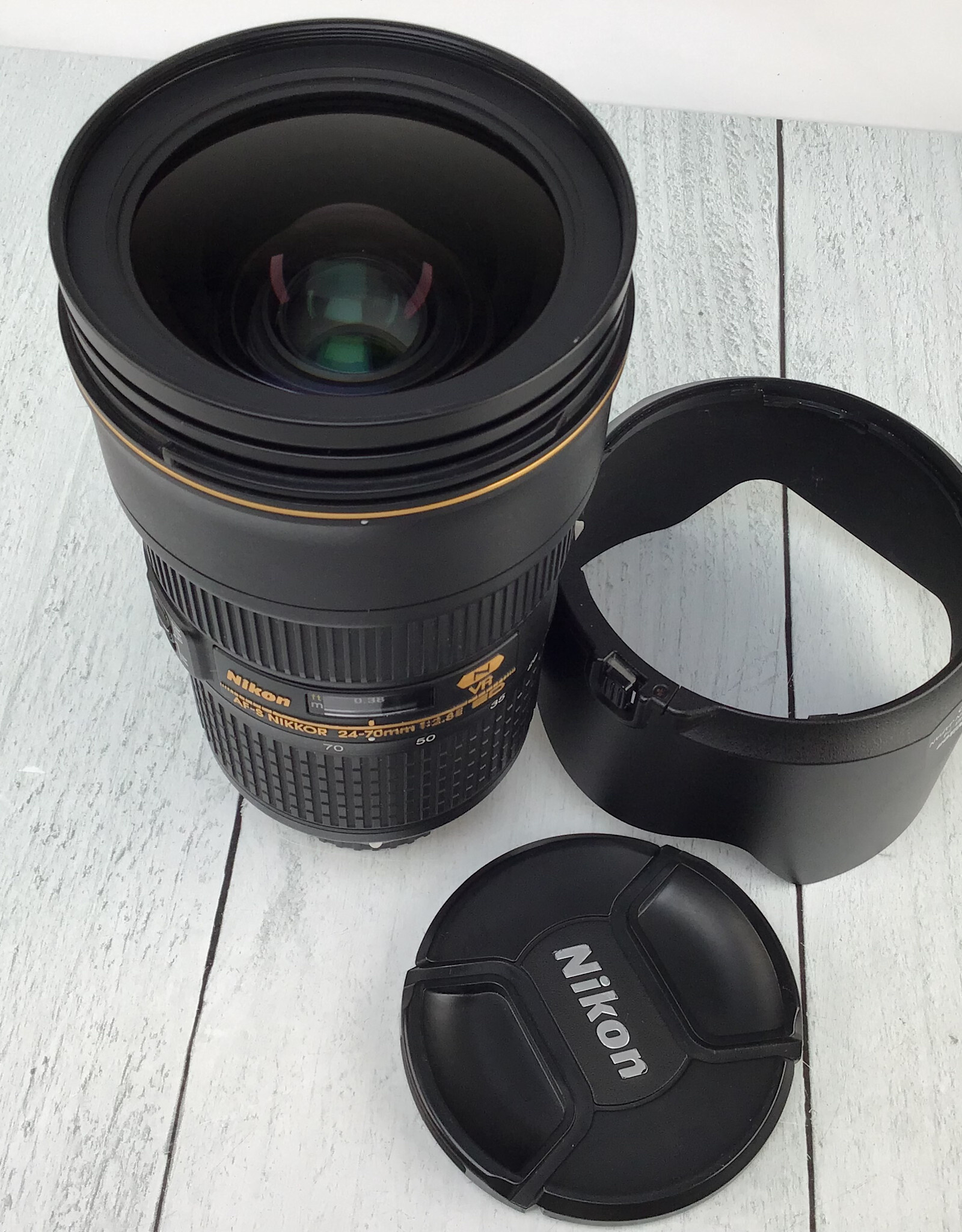 NIKON Nikon AF-S Nikkor 24-70mm f2.8E VR Lens Used Good