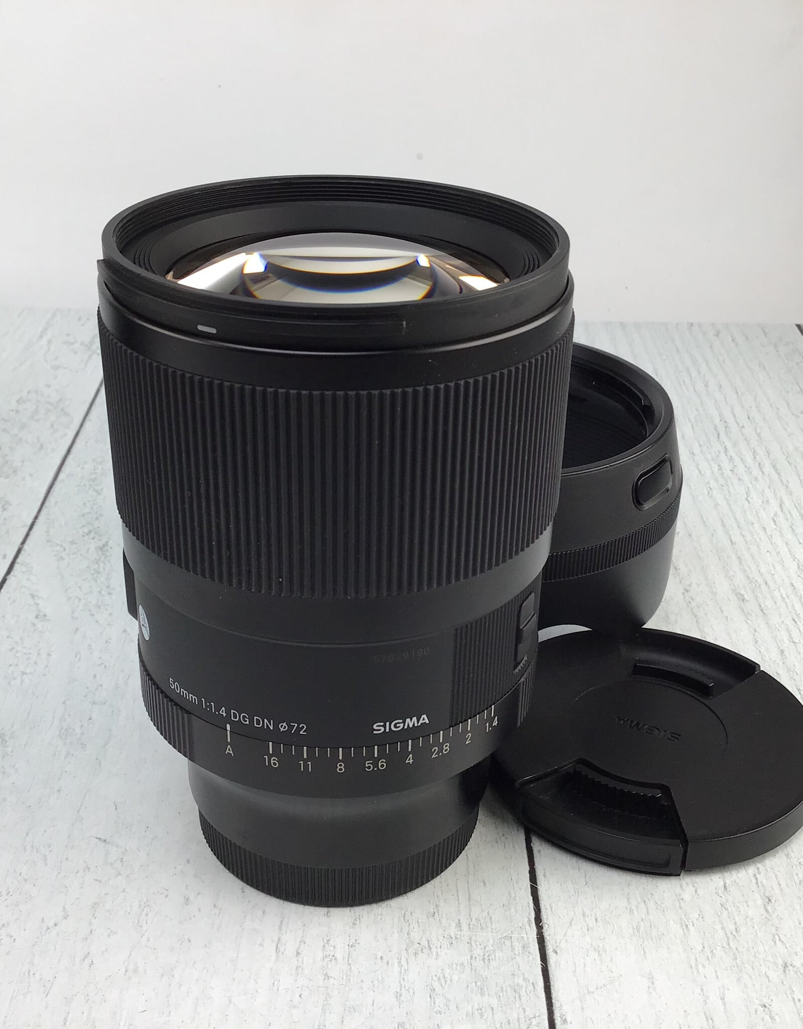 SIGMA Sigma Art 50mm f1.4 DG DN Lens for Sony in Box Used EX
