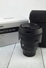 SIGMA Sigma Art 50mm f1.4 DG DN Lens for Sony in Box Used EX