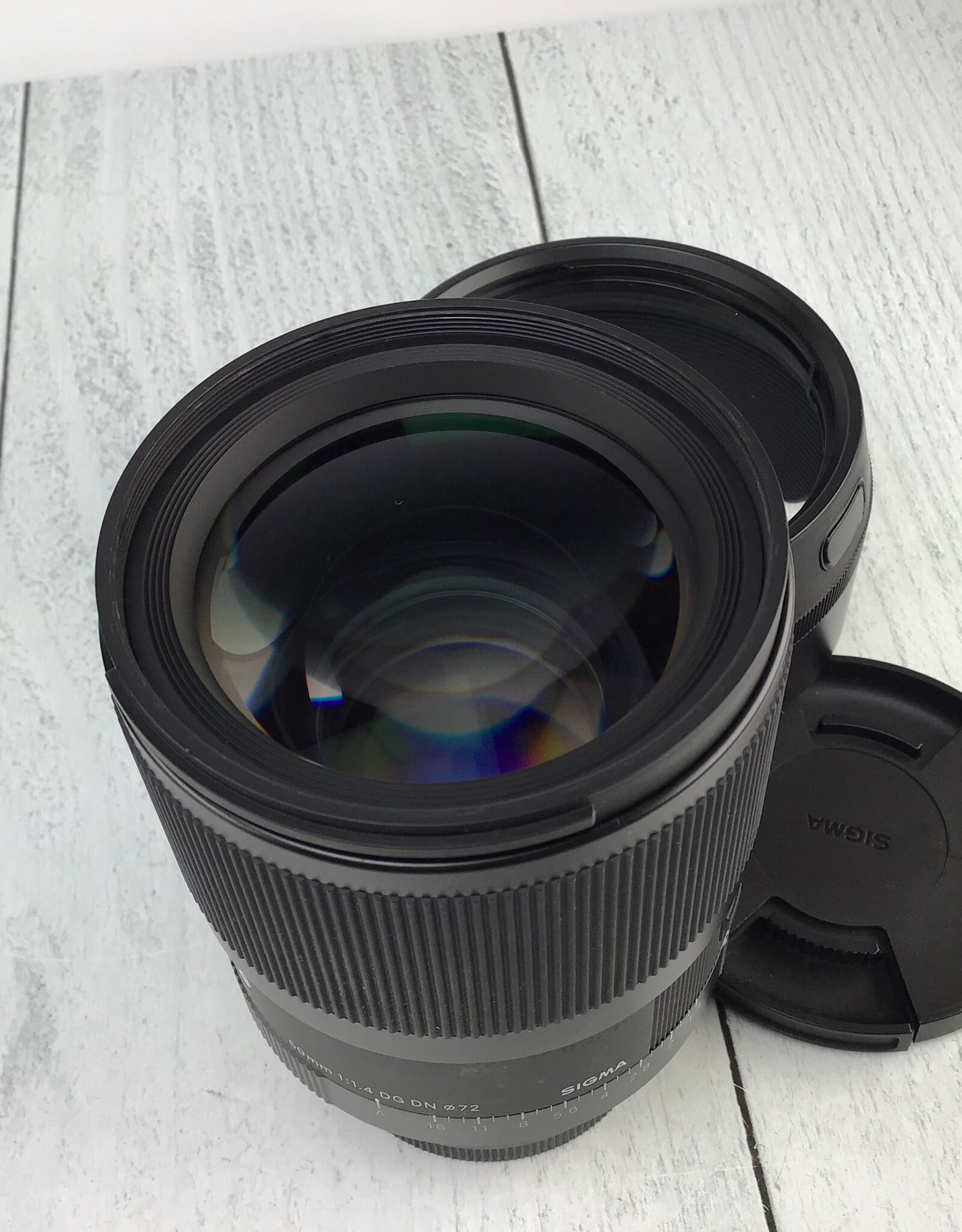 SIGMA Sigma Art 50mm f1.4 DG DN Lens for Sony in Box Used EX