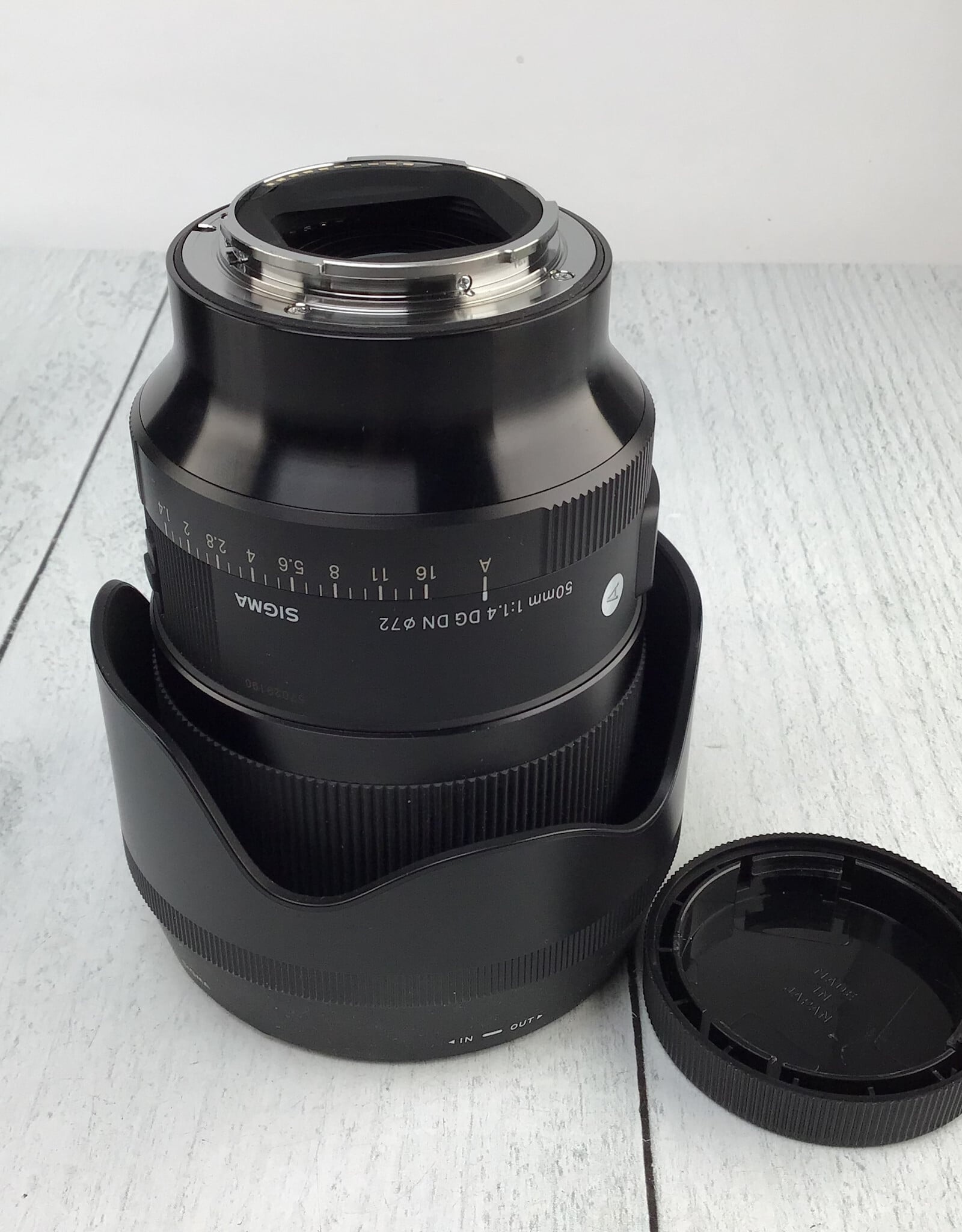 SIGMA Sigma Art 50mm f1.4 DG DN Lens for Sony in Box Used EX