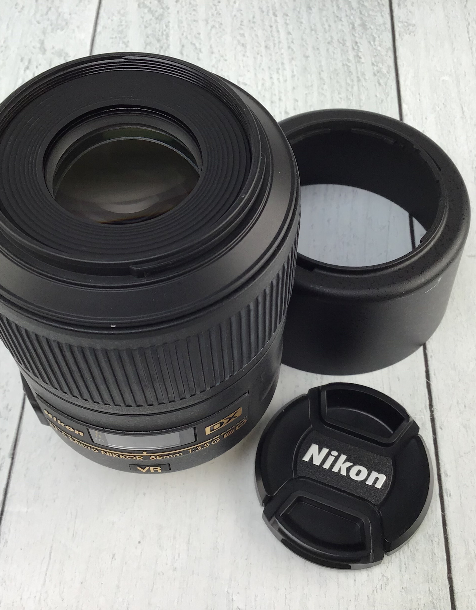 NIKON Nikon AF-S Micro Nikkor 85mm f3.5 G VR DX Lens Used Good