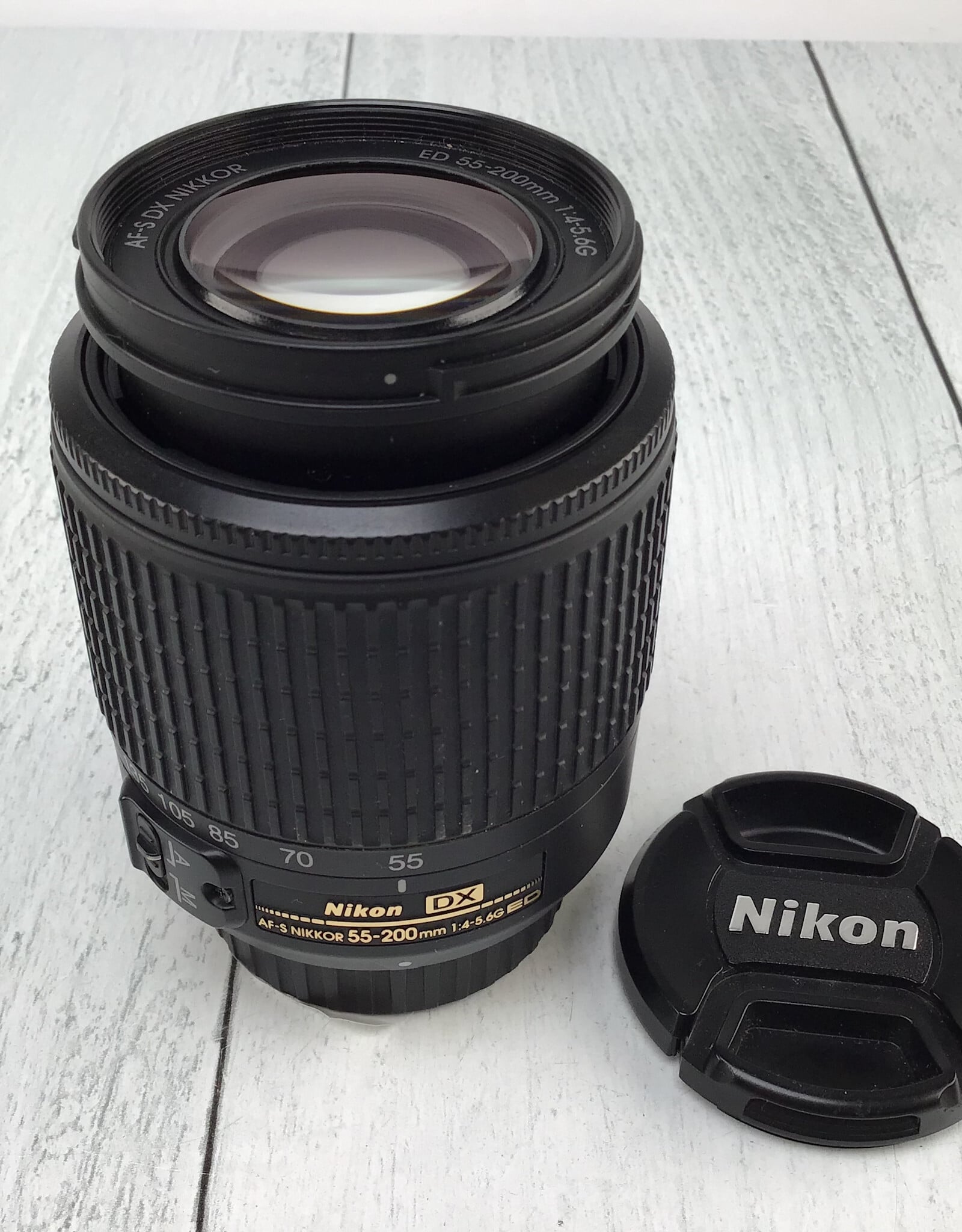 NIKON Nikon DX AF-S Nikkor 55-200mm f4-5.6G Lens Used Good