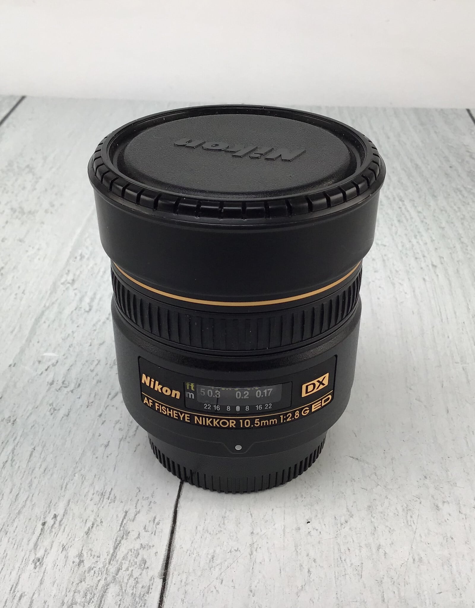 NIKON Nikon DX AF Fisheye Nikkor 10.5mm f2.8 G Lens Used Good
