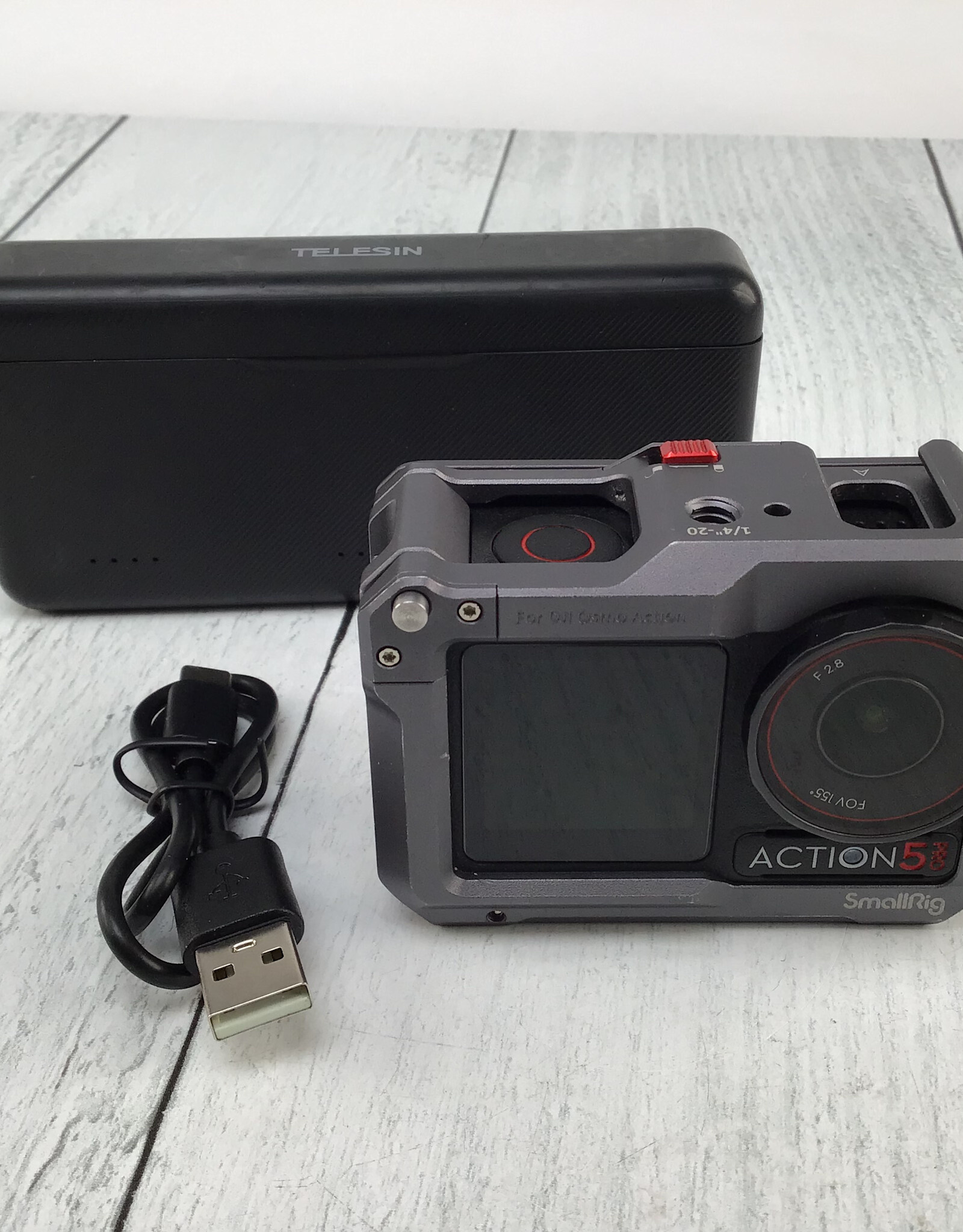 DJI DJI Action 5 Pro Camera w/ SmallRig Cage, Charger Used Good